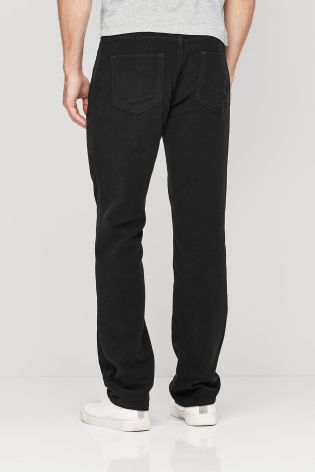 Black Soft Touch Trousers